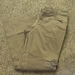 Cabi brown cargo pant size 10